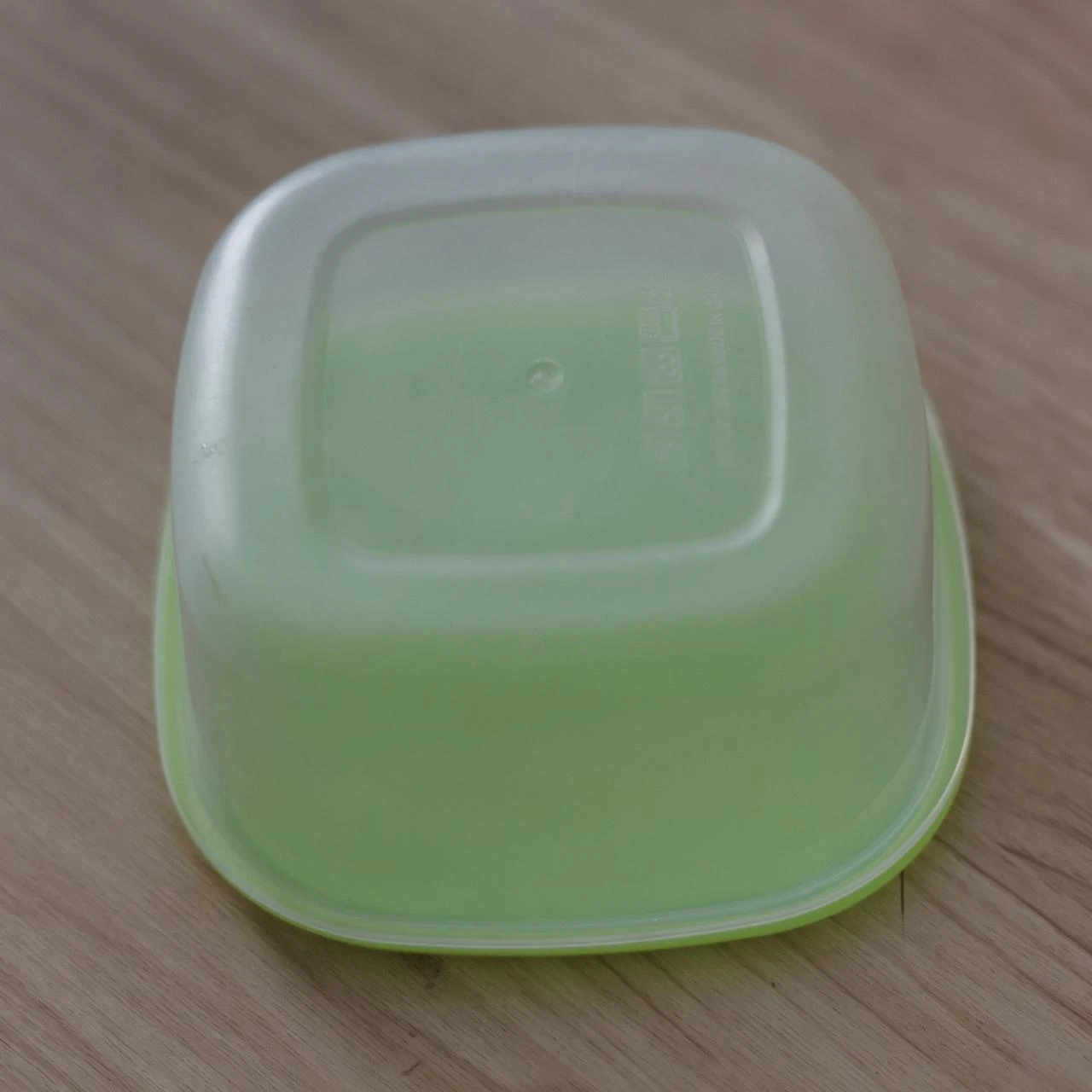 Set of 3 square plastic storage bins - 4.5L, 2.5L, 800ml – photo 3